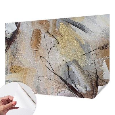 Self-adhesive wall mural Abstract composition