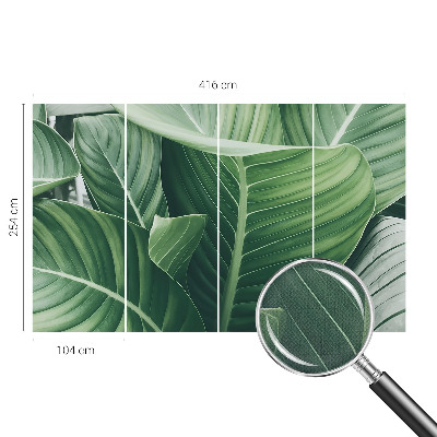 Peel and stick wallpaper mural Green peace