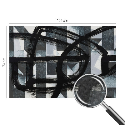 Self-adhesive photo wallpaper Expressive geometry