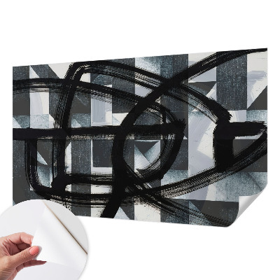 Self-adhesive photo wallpaper Expressive geometry