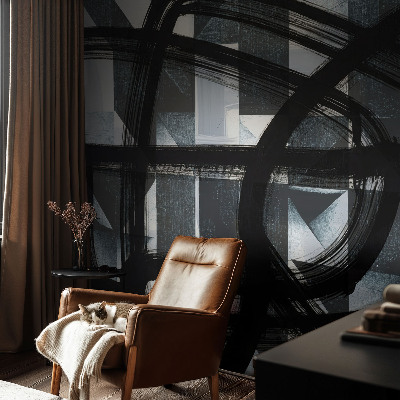 Self-adhesive photo wallpaper Expressive geometry