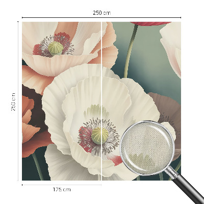 Removable wall mural Floral beauty