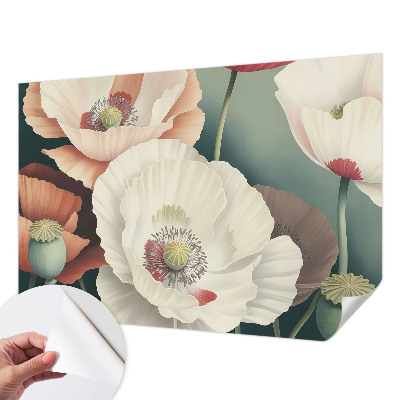 Removable wall mural Floral beauty