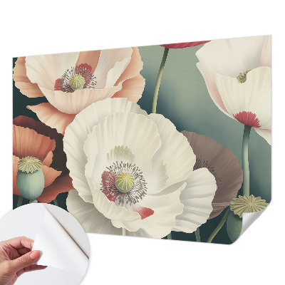 Removable wall mural Floral beauty