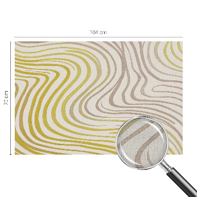 Peel and stick wall mural for living room Liquid elegance