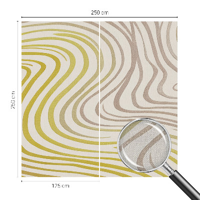 Peel and stick wall mural for living room with a liquid elegance design
