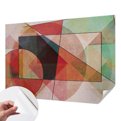 3D photo wallpaper mural Geometric abstraction