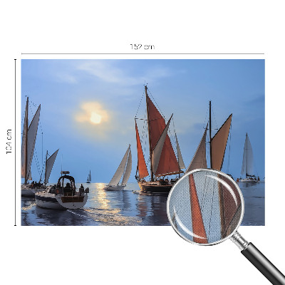 Nursery wall mural Sailing adventure