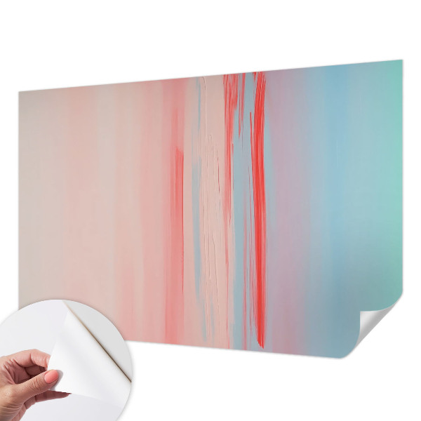 Peel and stick wall mural Colors of harmony