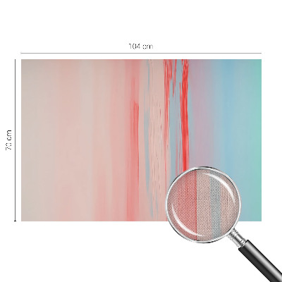 Peel and stick wall mural Colors of harmony