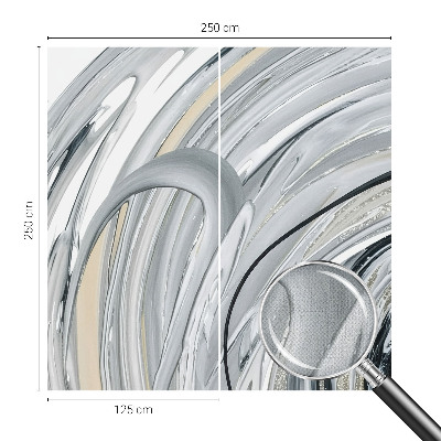 Peel and stick wallpaper mural with an abstract marble pattern