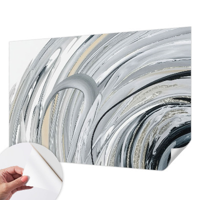 Peel and stick wallpaper mural Abstract marble