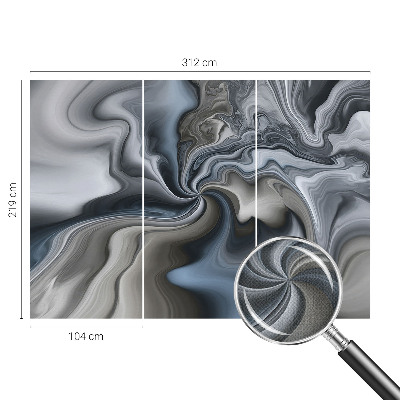 Self-adhesive wall mural Swirling clouds
