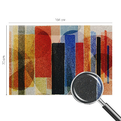 Removable wall mural wallpaper Geometric forms
