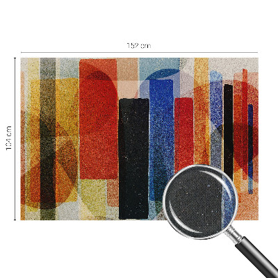 Removable wall mural wallpaper Geometric forms