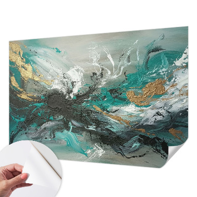 Peel and stick wall mural for kids' room Artistic vortex