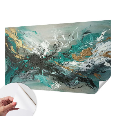 Peel and stick wall mural for kids' room Artistic vortex