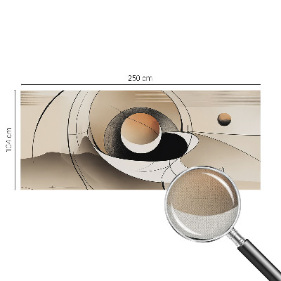 3D wall mural Harmonious abstraction