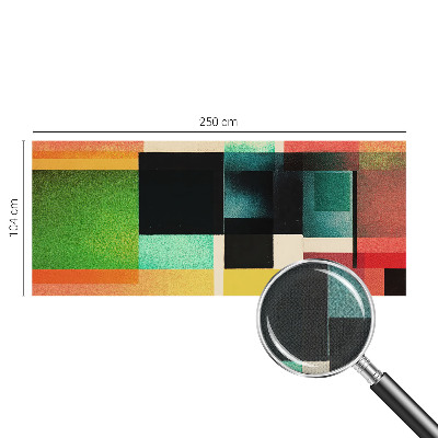 Peel and stick wallpaper mural Geometric abstraction