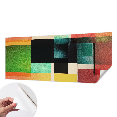 Peel and stick wallpaper mural Geometric abstraction