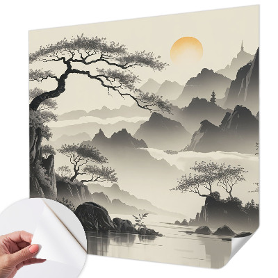 Self-adhesive photo wallpaper Eastern landscape
