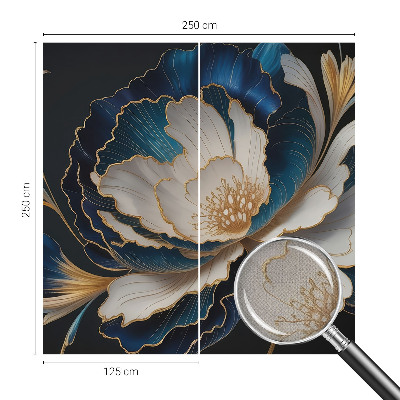 Stick-on wall mural Floral pattern