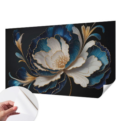 Stick-on wall mural Floral pattern