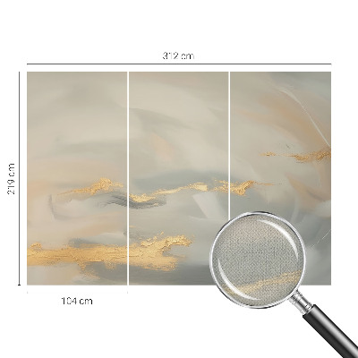 Removable wall mural Gentle streaks