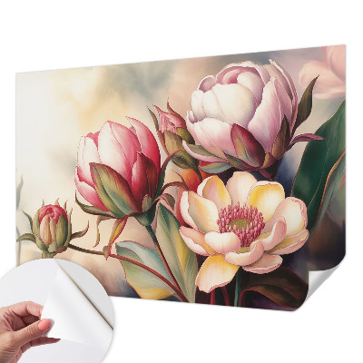 Nursery wall mural A bouquet of flowers