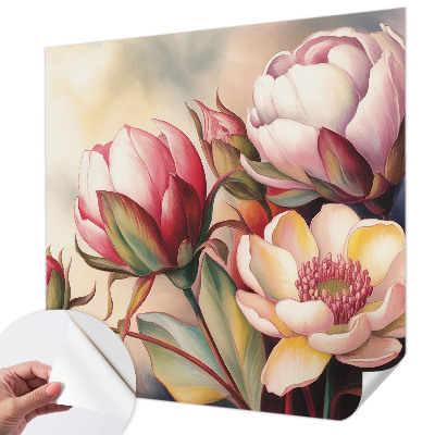 Nursery wall mural A bouquet of flowers