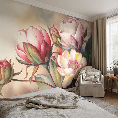 Nursery wall mural A bouquet of flowers