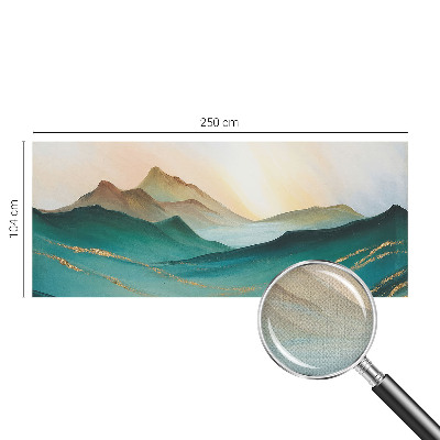Removable wall mural wallpaper Peaceful landscape