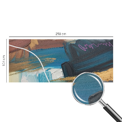 Peel and stick wall mural for bedroom Abstract pattern