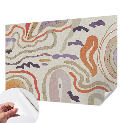 Children's wall mural Abstract patterns