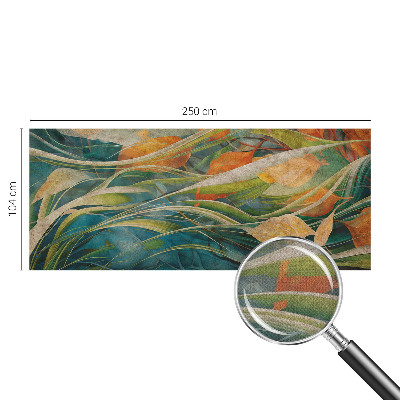 3D photo wallpaper mural with an autumn landscape