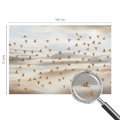 Baby room wall mural Birds in flight