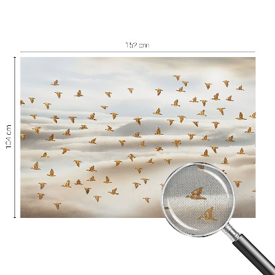Baby room wall mural Birds in flight