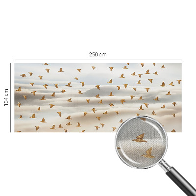 Baby room wall mural Birds in flight