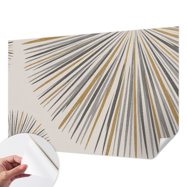Stick-on wall mural Geometric fans
