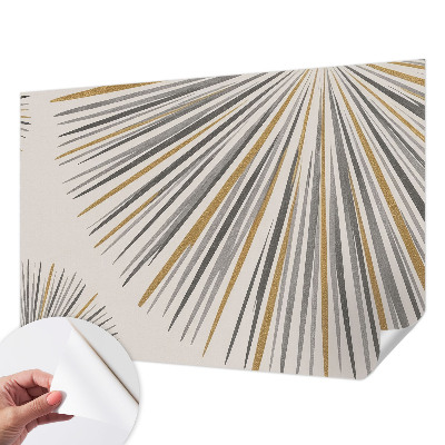 Stick-on wall mural Geometric fans