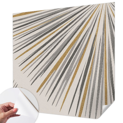 Stick-on wall mural Geometric fans