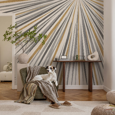 Stick-on wall mural Geometric fans