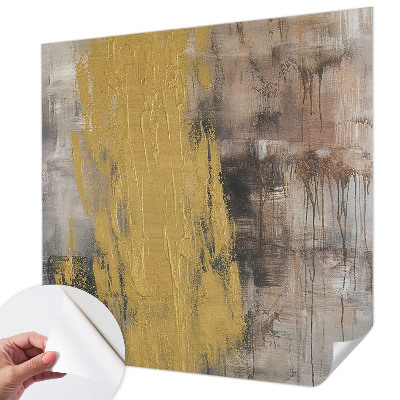 Peel and stick wall mural for bedroom Abstract vision