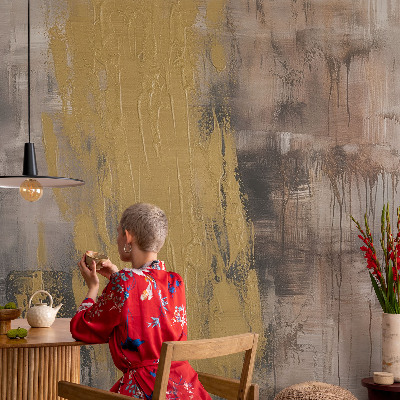 Peel and stick wall mural for bedroom Abstract vision