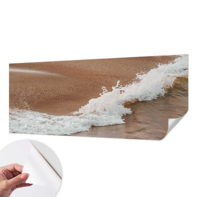 Peel and stick wall mural for kids' room with a sea breeze design