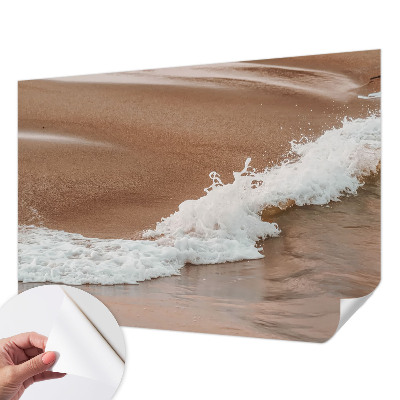 Peel and stick wall mural for kids' room with a sea breeze design