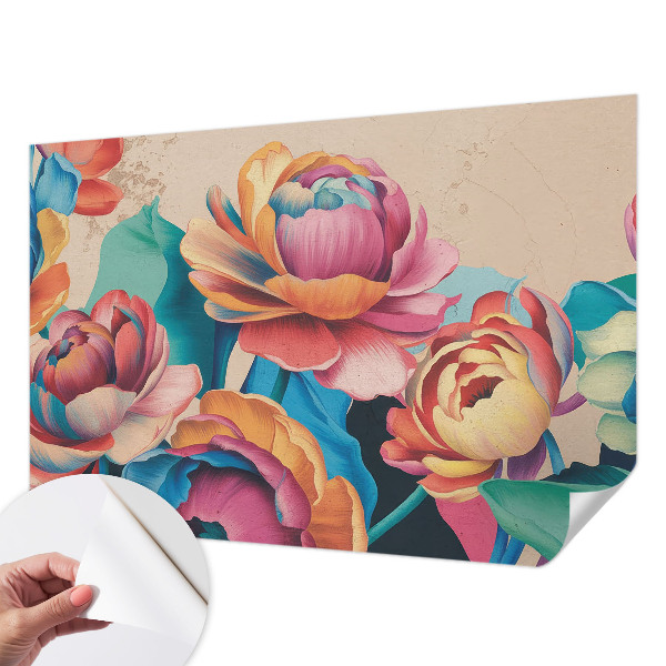 Nursery wall mural Floral harmony