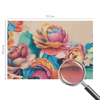 Nursery wall mural Floral harmony