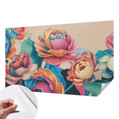 Nursery wall mural Floral harmony