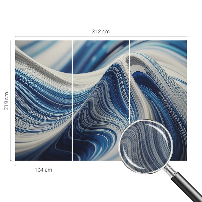 Baby room wall mural Harmonious abstraction
